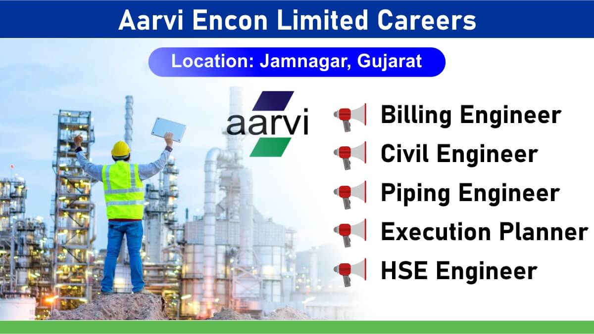 Aarvi Encon Limited Careers