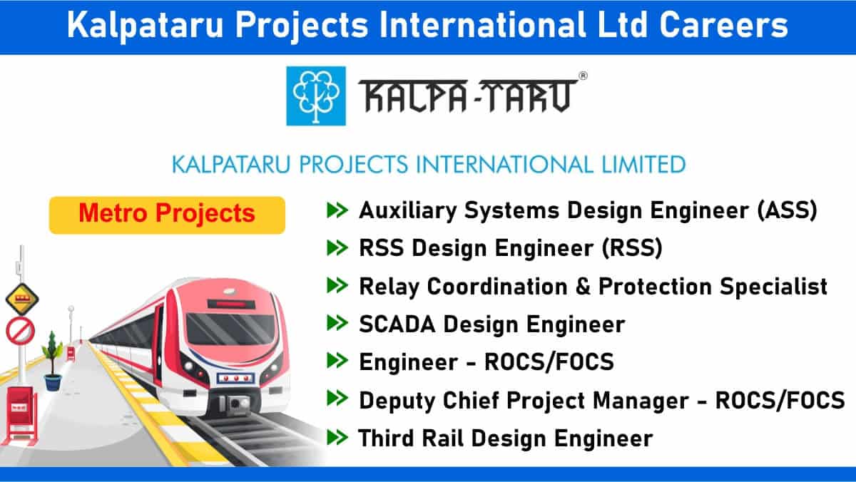 Kalpataru Projects International Ltd Careers