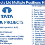 Tata Projects Ltd Urgent Recruitment 2024