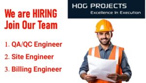 HOG Projects Job Vacancy: Diploma, BE, B.tech In Civil | Construction Jobs