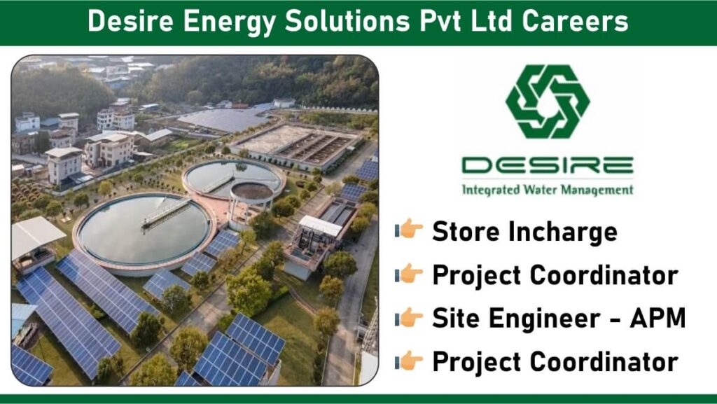 Desire Energy Solutions Pvt Ltd Careers