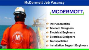 McDermott Job Vacancy: Hiring for Multiple Positions | Walk-In Interview 19 Oct 2024