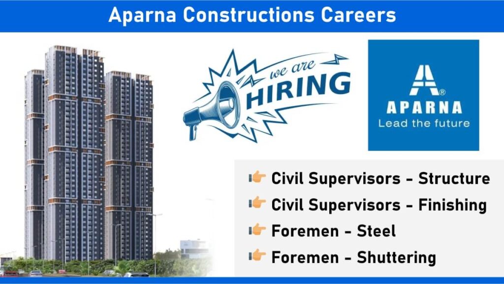 Aparna Constructions Careers