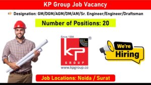 KP Group Job Vacancy: Recruitment for Multiple Positions in Solar and Wind Projects | Walk in Interview 5th Oct 2024