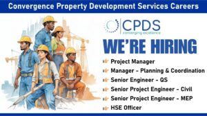 Convergence Property Development Services Careers: Hiring for Multiple Positions in Hospitality and Healthcare Projects | Jobs in Bangalore