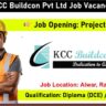 KCC Buildcon Pvt Ltd Job Vacancy