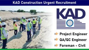 KAD Construction Urgent Recruitment: Hiring for Roads and Infrastructure Projects | Jobs in UAE