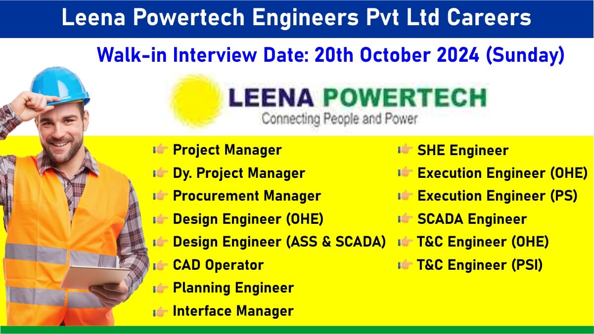 Leena Powertech Engineers Pvt Ltd Careers