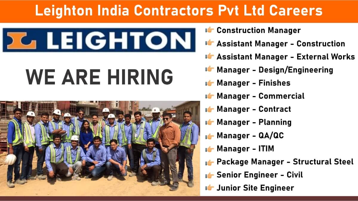 Leighton India Contractors Pvt Ltd Careers