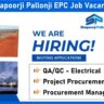 Shapoorji Pallonji EPC Job Vacancy