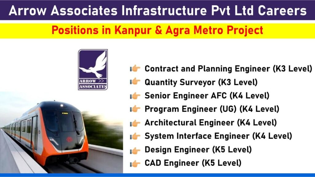 Arrow Associates Infrastructure Pvt Ltd Careers