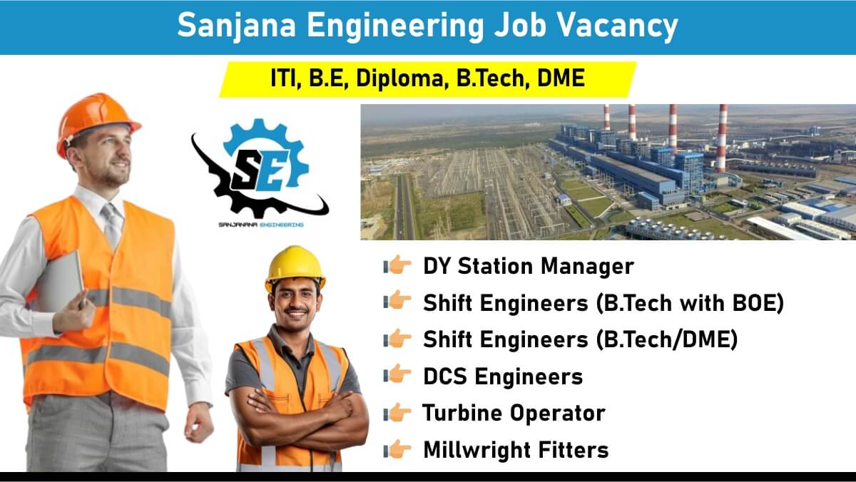 Sanjana Engineering Job Vacancy