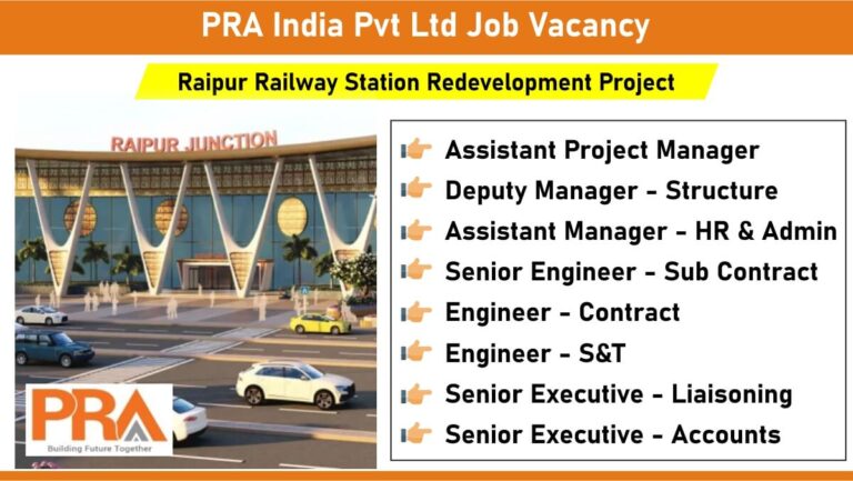 PRA India Pvt Ltd Job Vacancy