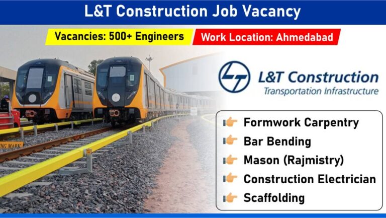 L&T Construction Job Vacancy