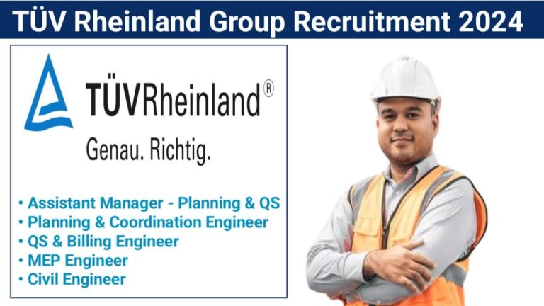 TÜV Rheinland Group Recruitment 2024