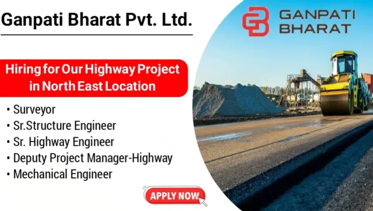 Ganpati Bharat Pvt Ltd Job Vacancy