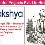 Aakshya Infra Projects Pvt Ltd Hiring 2024