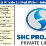 SHC Projects Private Limited Walk-In Interview 2024 | Interview Date 1st December 2024