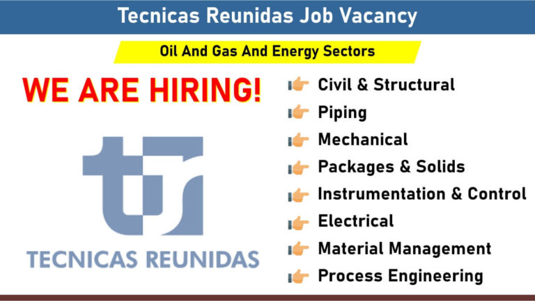 Tecnicas Reunidas Job Vacancy