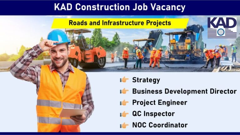 KAD Construction Job Vacancy