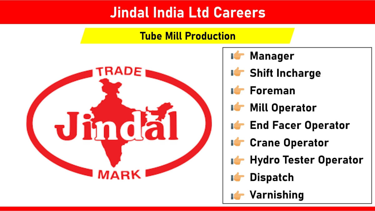 Jindal India Ltd Careers