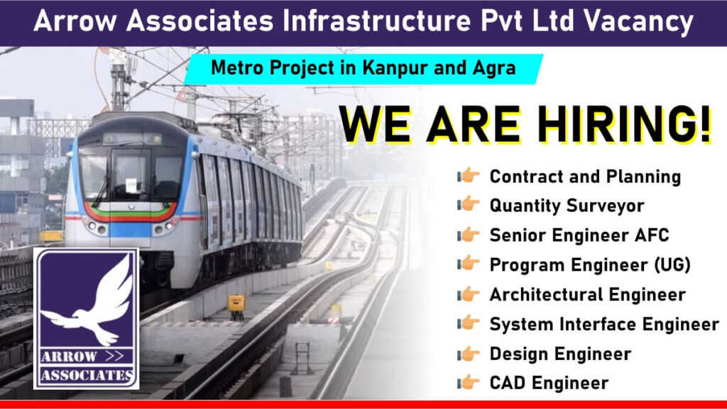 Arrow Associates Infrastructure Pvt Ltd Vacancy