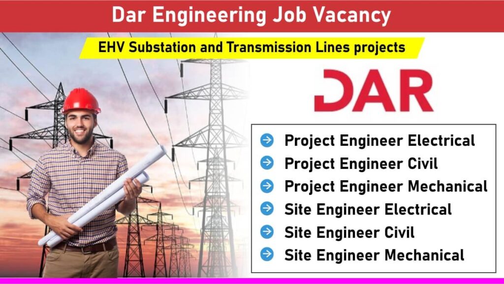 Dar Engineering Job Vacancy