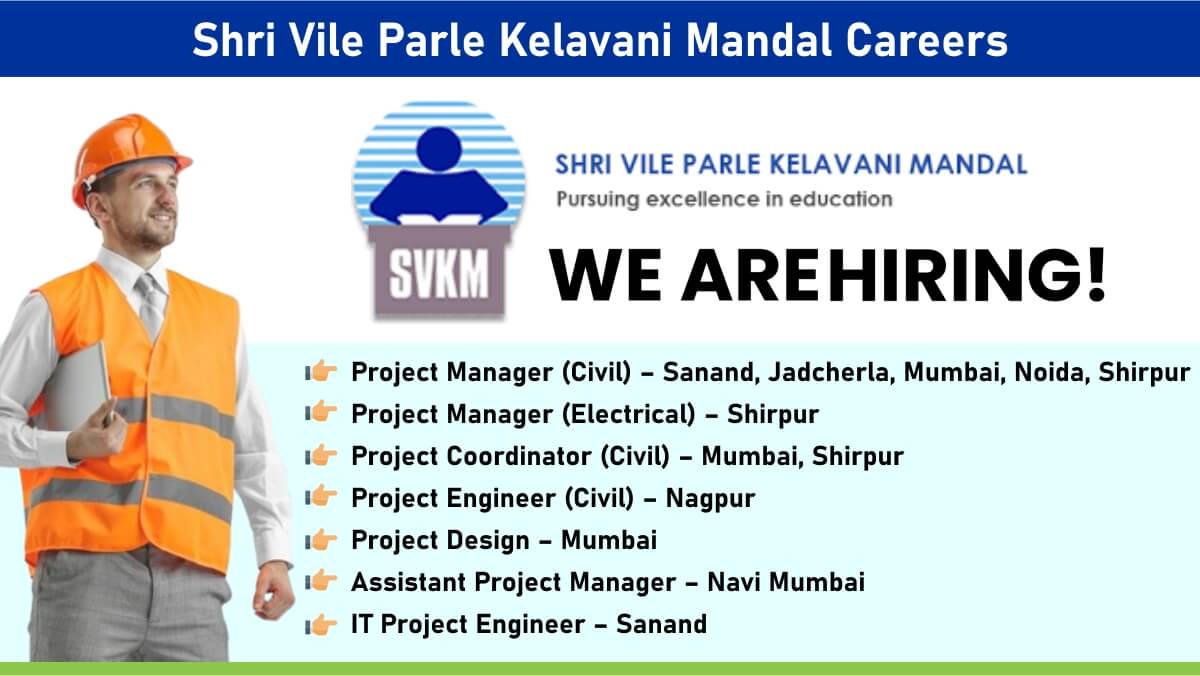 Shri Vile Parle Kelavani Mandal Careers