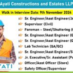 Ayati Constructions and Estates LLP Careers