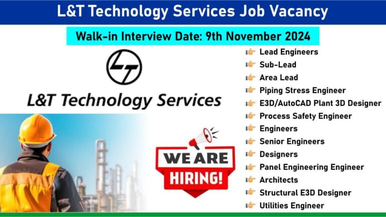 L&T Technology Services Job Vacancy