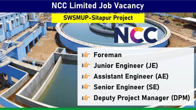 NCC Limited Job Vacancy