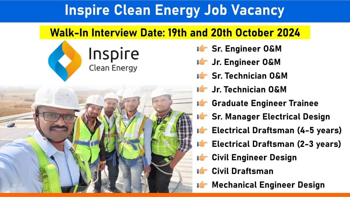 Inspire Clean Energy Job Vacancy