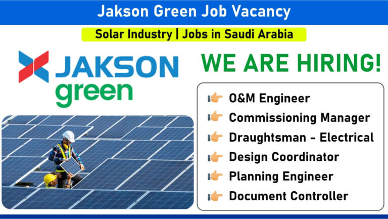 Jakson Green Job Vacancy