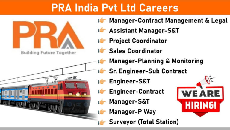 PRA India Pvt Ltd Careers