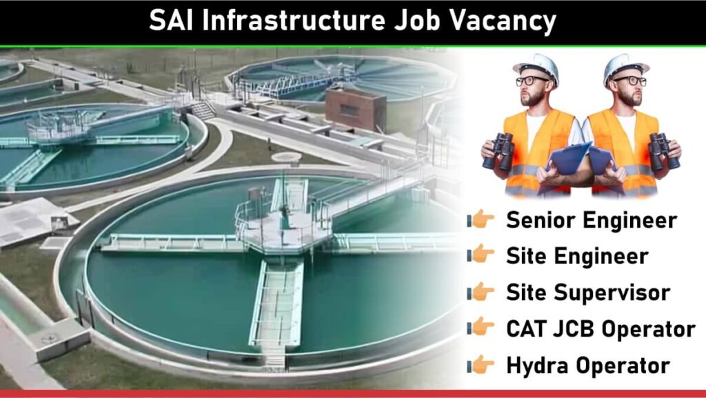 SAI Infrastructure Job Vacancy