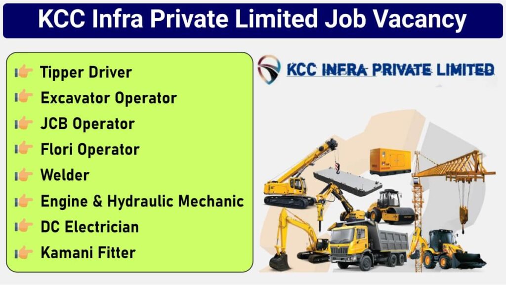 KCC Infra Private Limited Job Vacancy