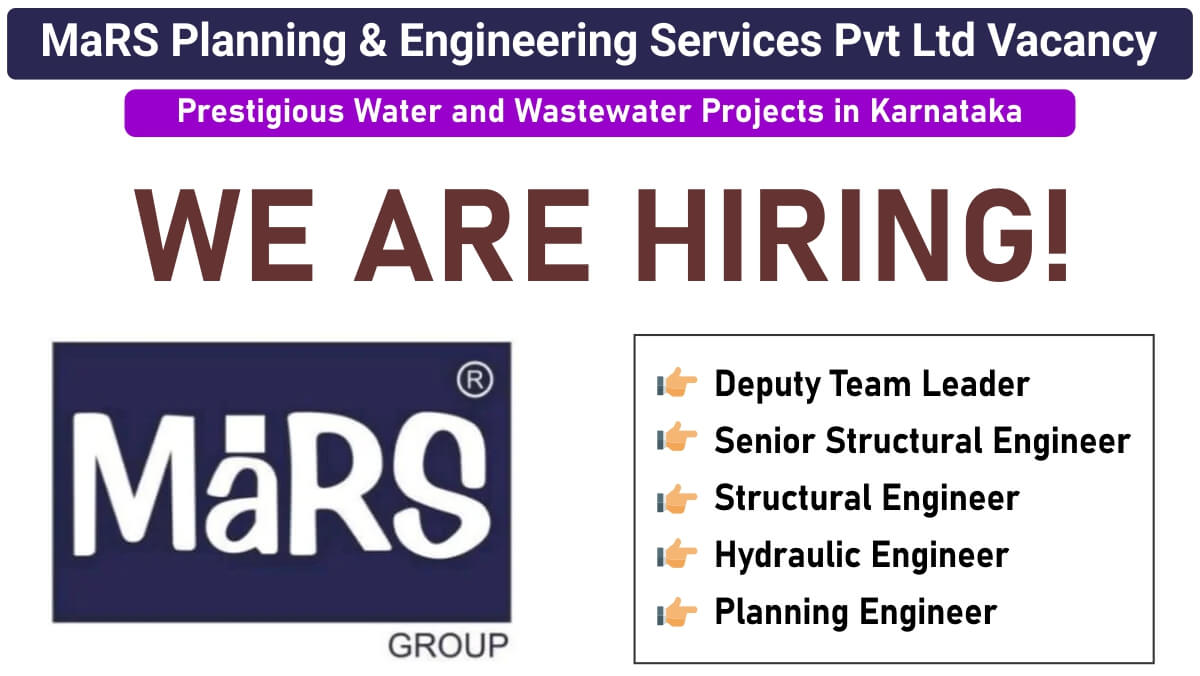 MaRS Planning & Engineering Services Pvt Ltd Vacancy