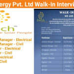 Enrich Energy Pvt. Ltd Walk-In Interview 2024 | Freshers Engineer Jobs Near Me