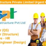 SPL Infrastructure Private Limited Urgent Hiring 2024 | For Structure Engineer, Design Engineer, QS Engineer