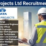 Tata Projects Ltd Recruitment 2024 | Job Locations: Uttar Pradesh, Rajasthan