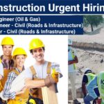 Kad Construction Urgent Hiring for Oil & Gas and Roads & Infrastructure Projects in the UAE