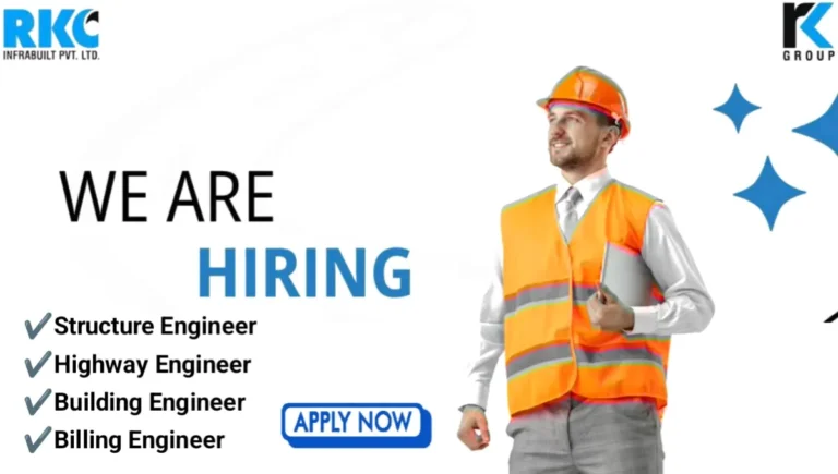 RKC Infrabuilt Pvt Ltd Recruitment 2025 | Location: Daman Site, Gujarat