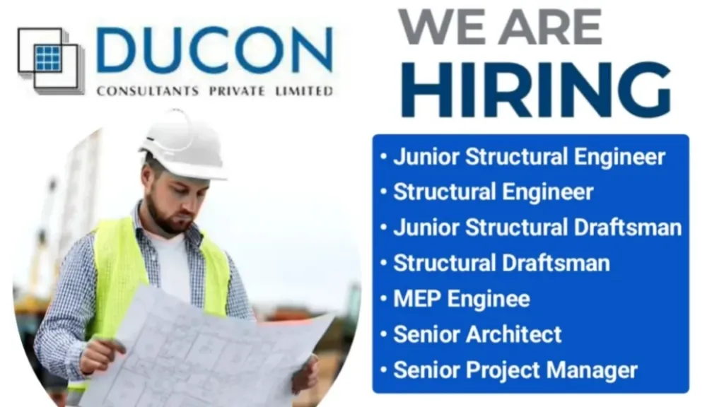 Ducon Consultants Pvt. Ltd Walk-In Interview 2025 | Date: 4th January 2025