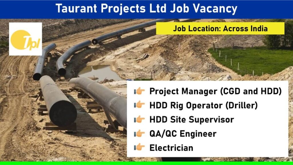 Taurant Projects Ltd Job Vacancy