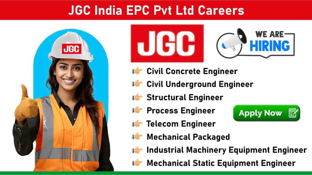 JGC India EPC Pvt Ltd Careers