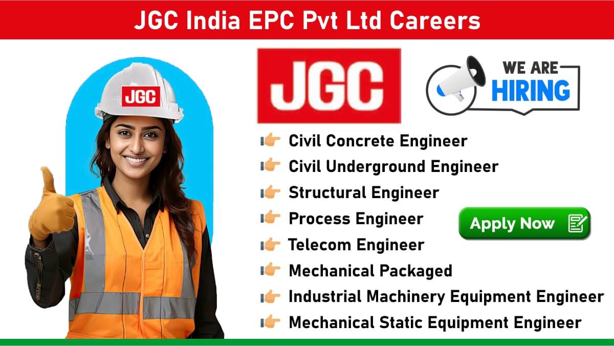 JGC India EPC Pvt Ltd Careers