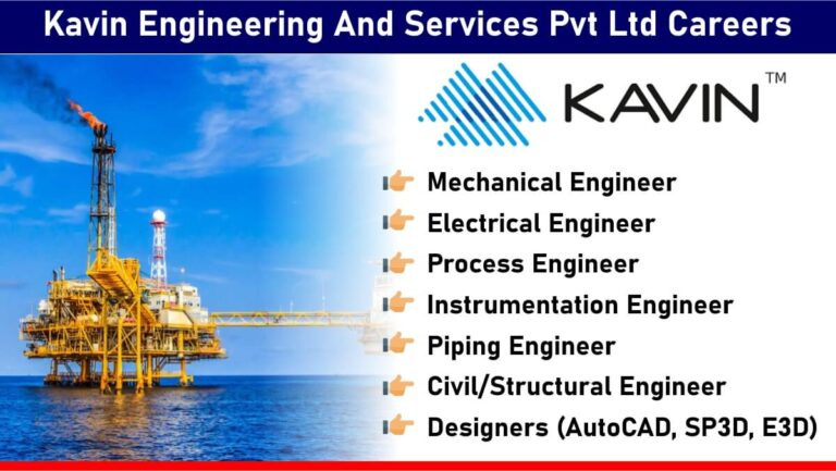 Kavin Engineering And Services Pvt Ltd Careers