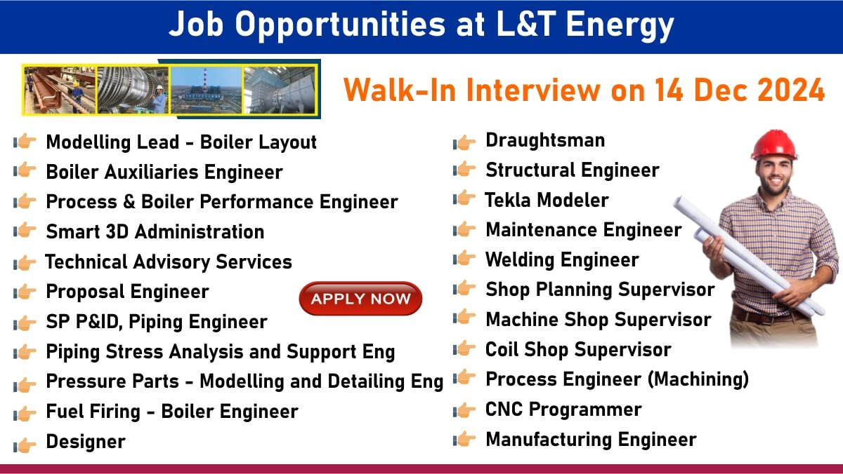 Job Opportunities at L&T Energy