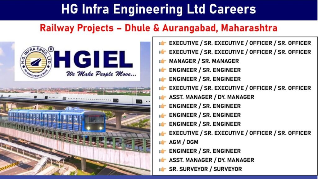 HG Infra Engineering Ltd Careers