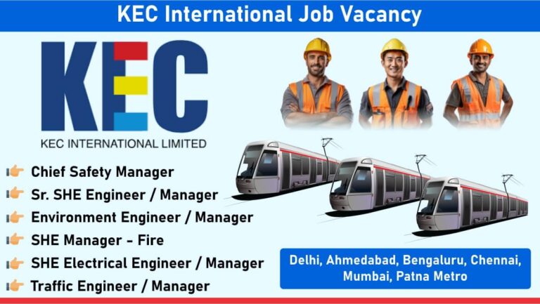 KEC International Job Vacancy